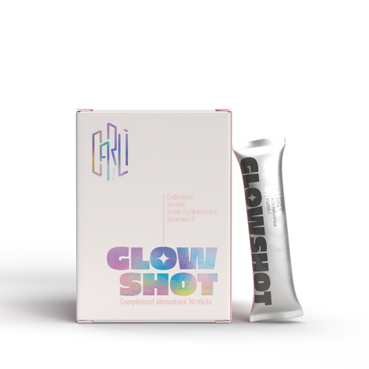 GlowShot complément beauté collagène marin peau et cheveux - Carli Paris