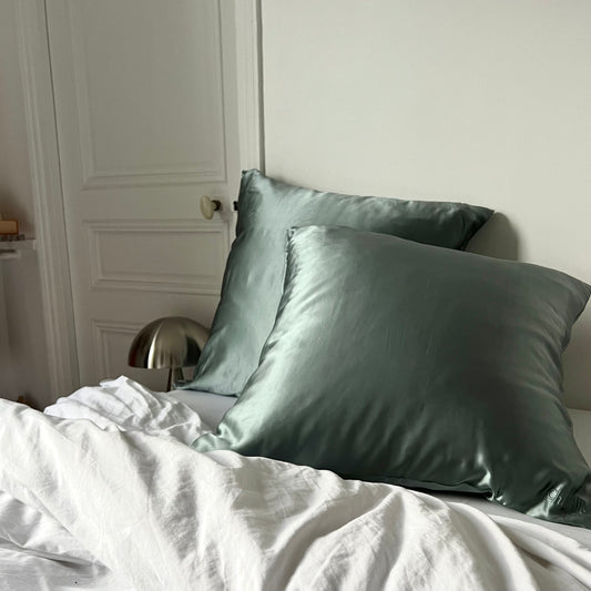 TAIE D'OREILLER EN SOIE