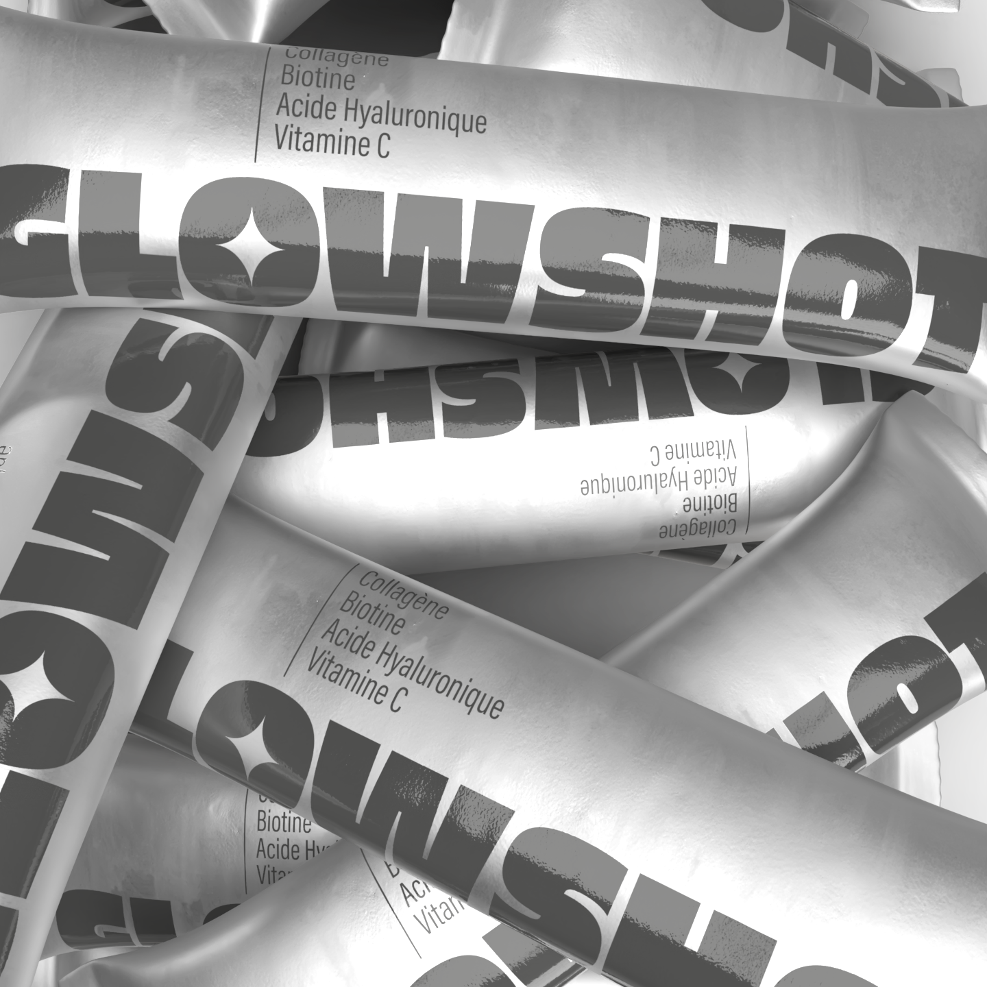 Boîte GlowShot 30 sticks complément beauté