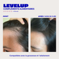Résultats visibles avec LevelUP : cheveux longs et brillants