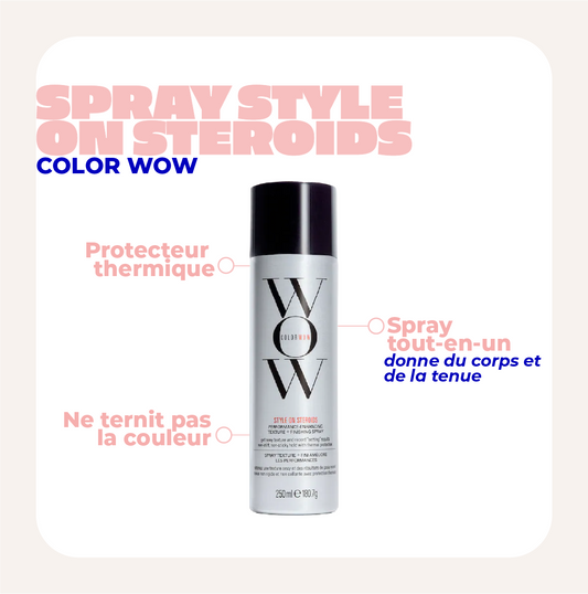 SPRAY STYLE ON STEROIDS