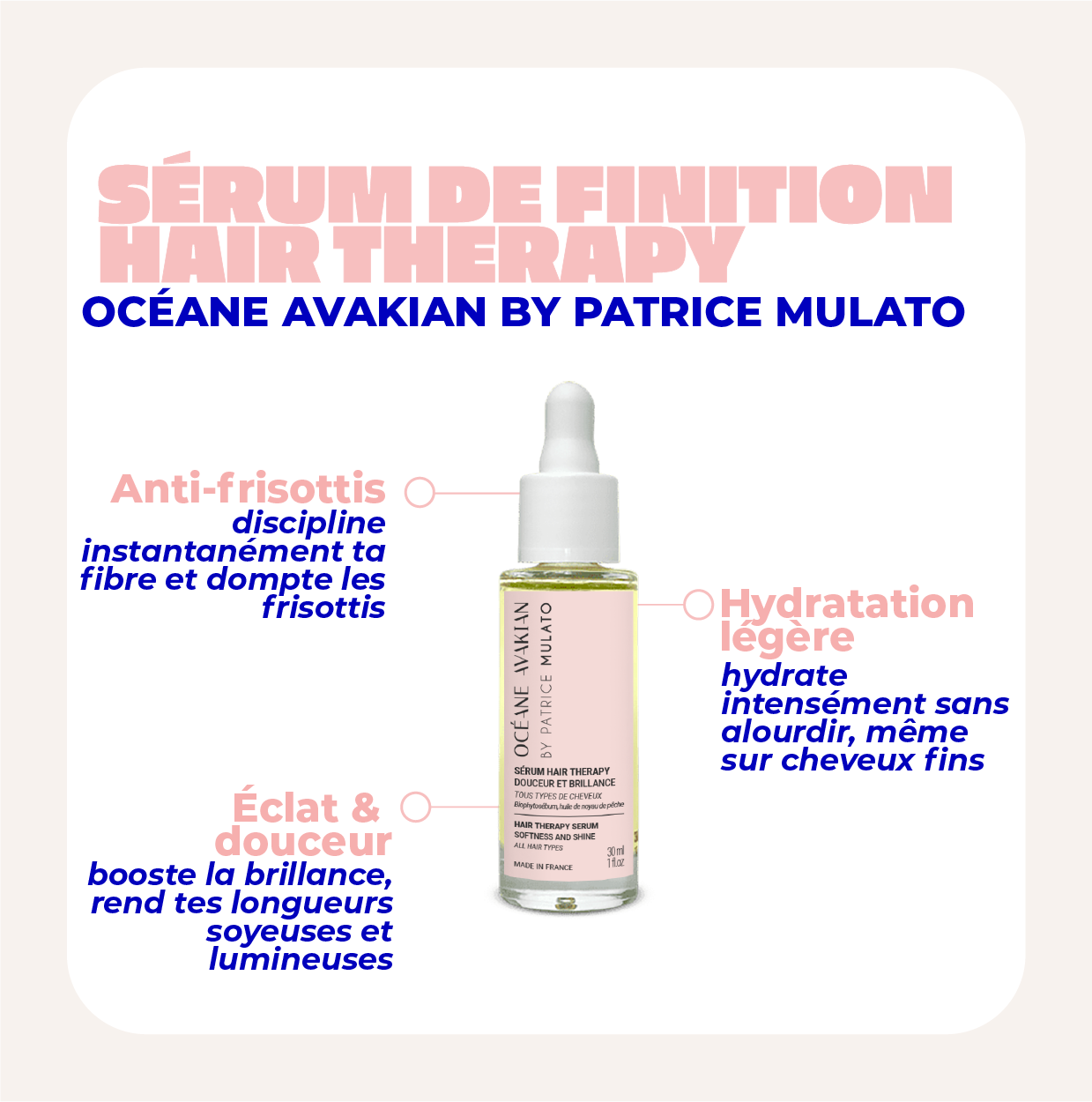 SÉRUM DE FINITION HAIR THERAPY